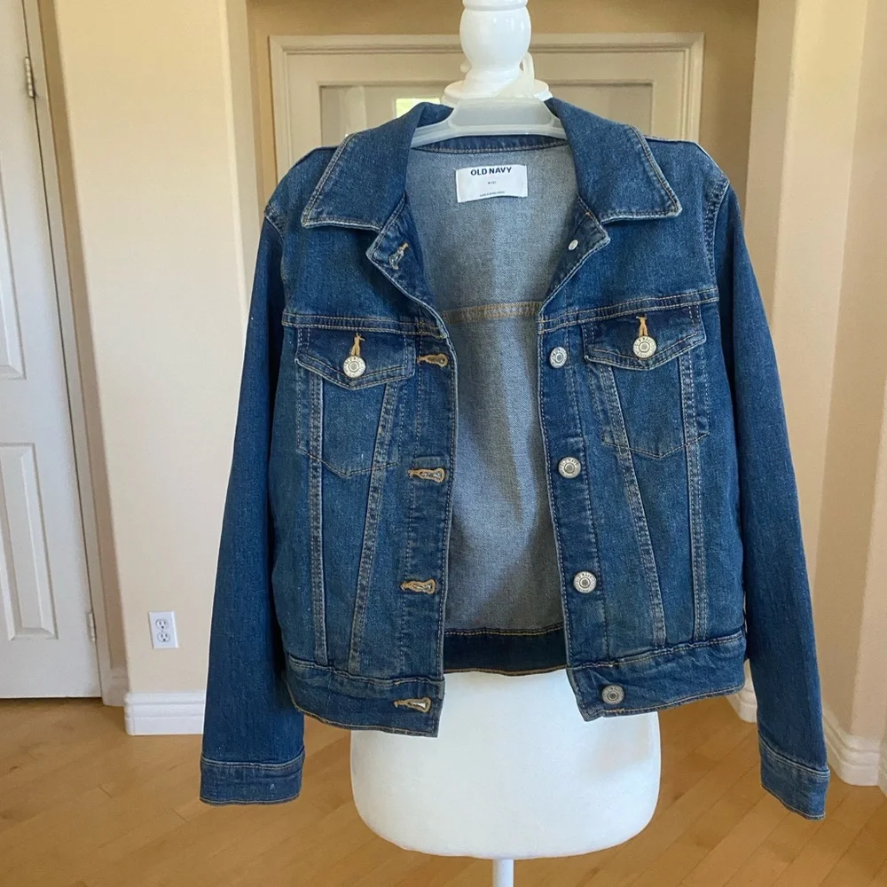 Old Navy Kids Classic Blue Jean Jacket Timeless Design